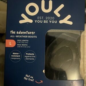 Youly The Adventurer All-Weather Dog Boots - Black